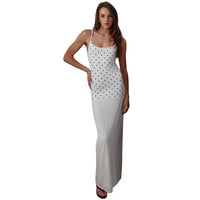 French-style Sleeveless Slim-fit Dress With Straps For Women