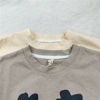 Children's Sweater Long Sleeved Bottom Printed