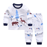 Boys And Girls, Infants Autumn Clothes And Long Trousers Home Service