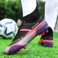 New Color High Top Soccer Shoes Men And Women Couples Football Shoes