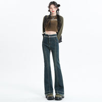 Ragged Flared Pants Versatile Casual Pants
