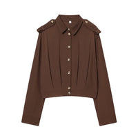 Women's Fashionable All-match Shoulder Strap Shirt