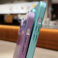 New Aurora CD Pattern Phone Case With A Simple Matte Finish