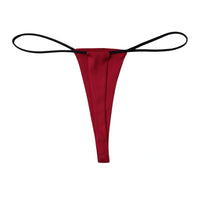 Women's Minimalist Low Waisted Underwear With One Rope