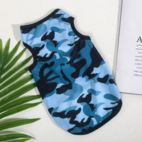 New Camouflage Vest Dog Clothes