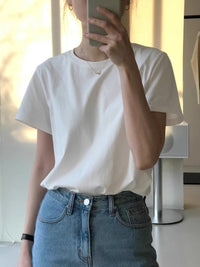 Minimalist Layered Base Top Loose Fit