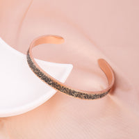 Stainless Steel Fashionable And Versatile Arabic-Script Open Bracelet