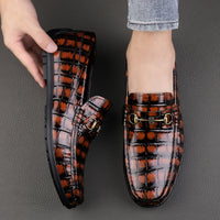 Business Casual Shoes Men's Foot Pedal