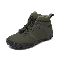 New Children's Five-finger High Cotton-padded Shoes Fleece-lined Warm Outdoor Hiking Climbing