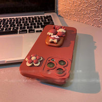 Girls Bear Carrot Candy Phone Case Cover
