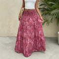 Mid-length Elegant Waist-cinching Skirt For Women