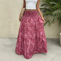 Mid-length Elegant Waist-cinching Skirt For Women