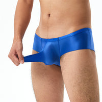 Thin Transparent Highly-elastic Plus Size Men's Low Waist Panties