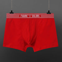 Men's Boxers Cotton Breathable Low Waist