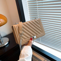 Chain Trend Small Square Bag Casual Minimalist Shoulder Bag