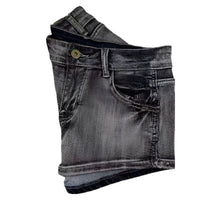Low Waist Washed Denim Shorts Women's Tight