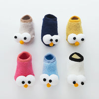 Big Eyes Cute Non-slip Children Boat Socks