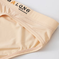 Men's Front Fastening Leak Breathable Low Waist Sexy Ice Silk Briefs
