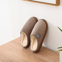 Couple's Home Indoor Cotton Drag Warm Non-slip Plush