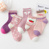 Middle Tube Socks Girls Socks Spring And Autumn Elementary School Socks Winter