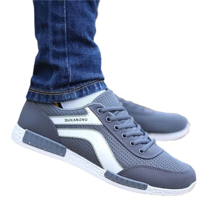 Men's Breathable Mesh Shoes Deodorant Sports Casual Versatile