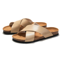 Summer New Men's Cork Slippers