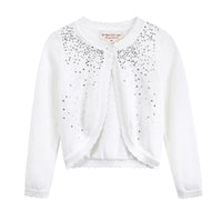 Baby Western-style Girls Knitted Cardigan Jacket
