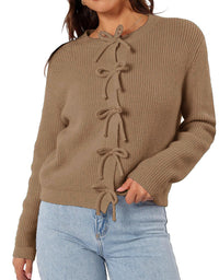 Fashionable And Comfortable Woolen Cardigan Long Sleeve