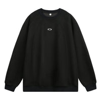 Faux Suede Texture Heavy Round Neck Sweater For Men