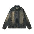 Men's High Street Design Sense Niche Personality Patchwork Jacket