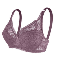 European And American Women's Plus Size Lace Bra