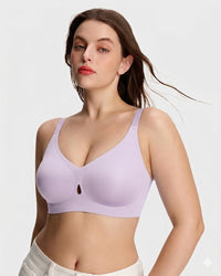 Teardrop Cutout Support Bra