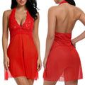 Lace Hook Flower Suspender Mid Length Skin Friendly  Nightdress