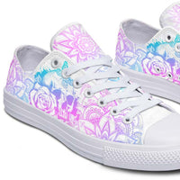 Fashion Printed Couple High Top Canvas Shoes