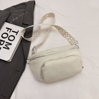 Stylish Corduroy Casual Minimalist Lightweight Crossbody Bag For Women