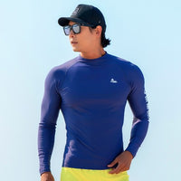 Diving Men's Swimsuit Long Sleeve Sun Protection Quick-drying