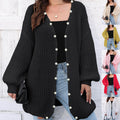 Women's Thick Coat Thick Needle Woven Sweater