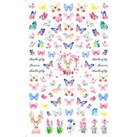 Japanese Three-dimensional 5D Embossed Nail Stickers
