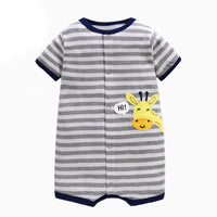 Summer Newborn Baby Short-sleeved Romper Climbing Costume