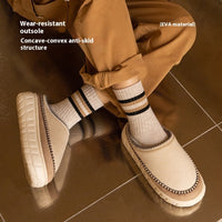 New Non-slip Plus Velvet Slippers For Women