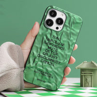 Mobile Case Mamba Green Personality Trend