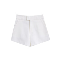 Suit Shorts Women's High Waist A- Line