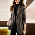 High-end Fashion Korean Style Temperament Leisure Thick Suit Top