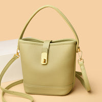 Fashionable Minimalist Multi-layer Single Shoulder Bag Niche Versatile Soft Leather
