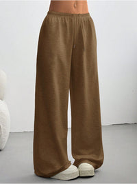 Straight-leg Minimalist Solid-color Womens Sweatpants
