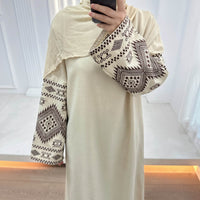 Fashion Embroidered DUBAI Turkish Party Robe