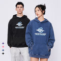 Heavy American Fashion Brand Batik Printed Loose Hooded Sweater For Men