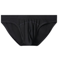 Men's Briefs Convex Low Waist Briefs Breathable Sexy Youth Underwear Solid Color Loose Pants