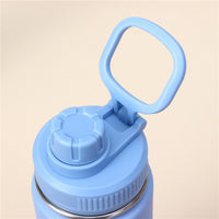 Dopamine Color Scheme Fitness Yoga Water Bottle 710ml Large Capacity Stainless Steel Portable Insulation