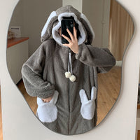 Season Thick Coral Fleece Pajamas Women